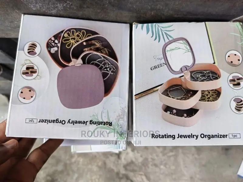 Rotating Jewelry Organizer