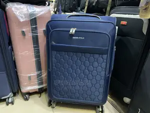 Medium Size Blue Swiss Polo Traveling Luggage