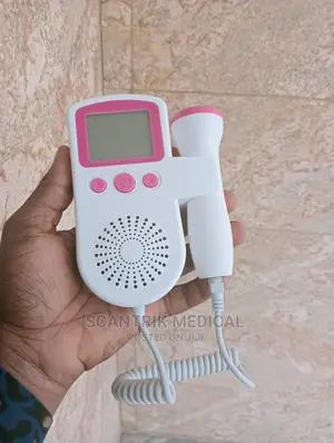 Pocket Fetal Doppler Probe Baby Heartbeat Monitor Backlight