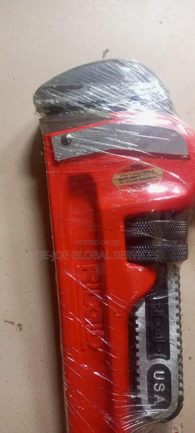 24-Inch RIDGID Adjustable Pipe Wrench – Heavy Duty