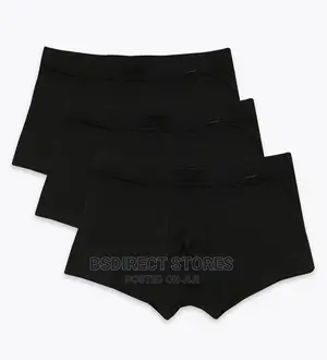Marks and Spencer Black 3 Pack Supima Cotton Blend Hipsters