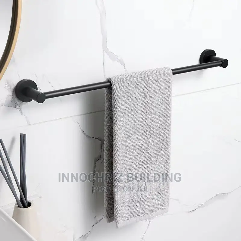 Black Towel Rail (Gi7j8)