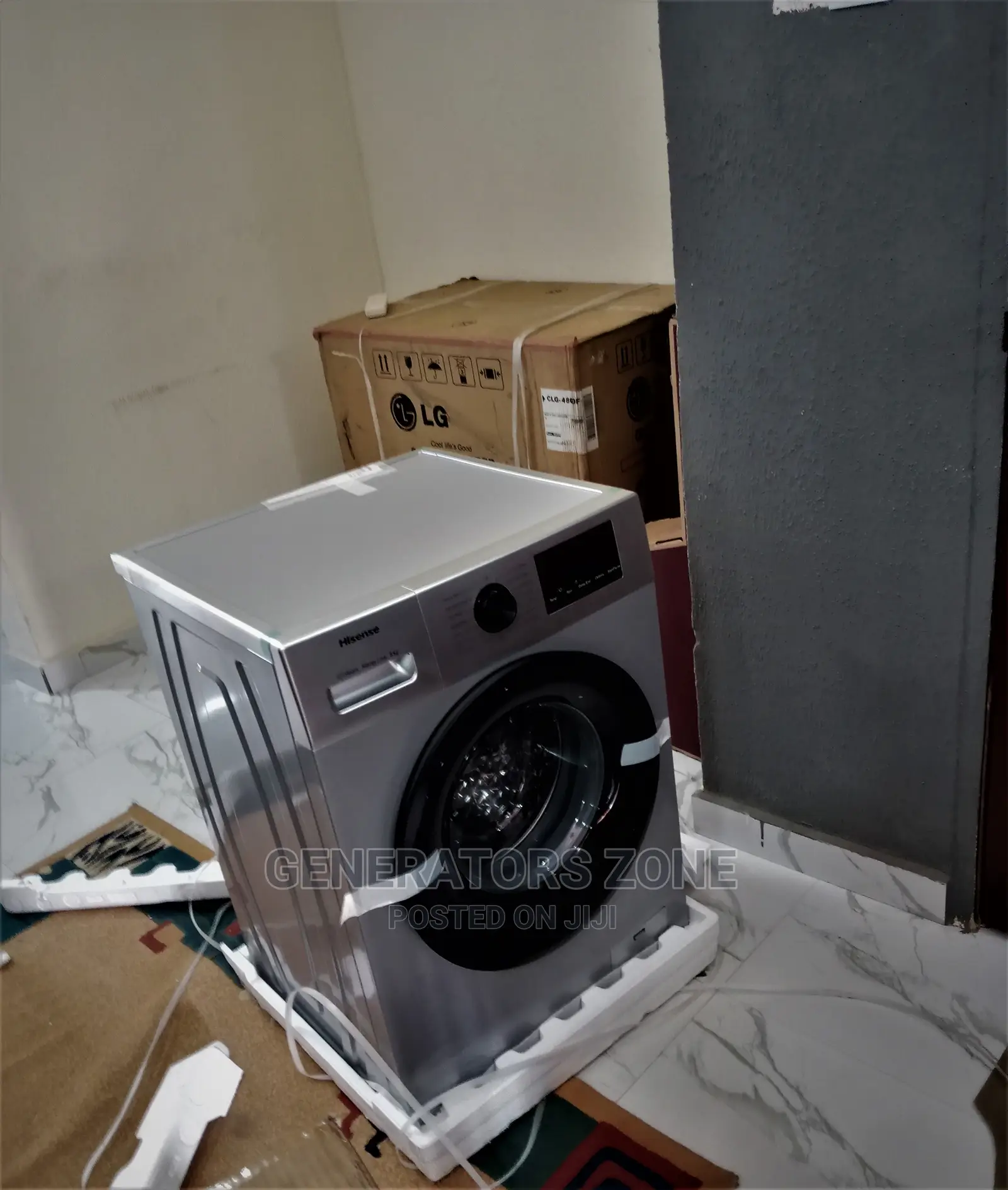 8kg Smart Control Hisense Washing Machine |Front Load-