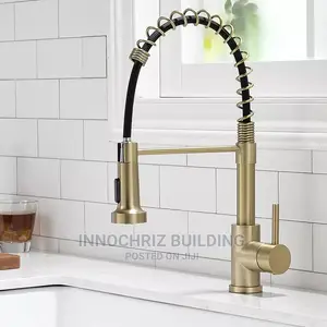 Brushed Gold Sink Tap