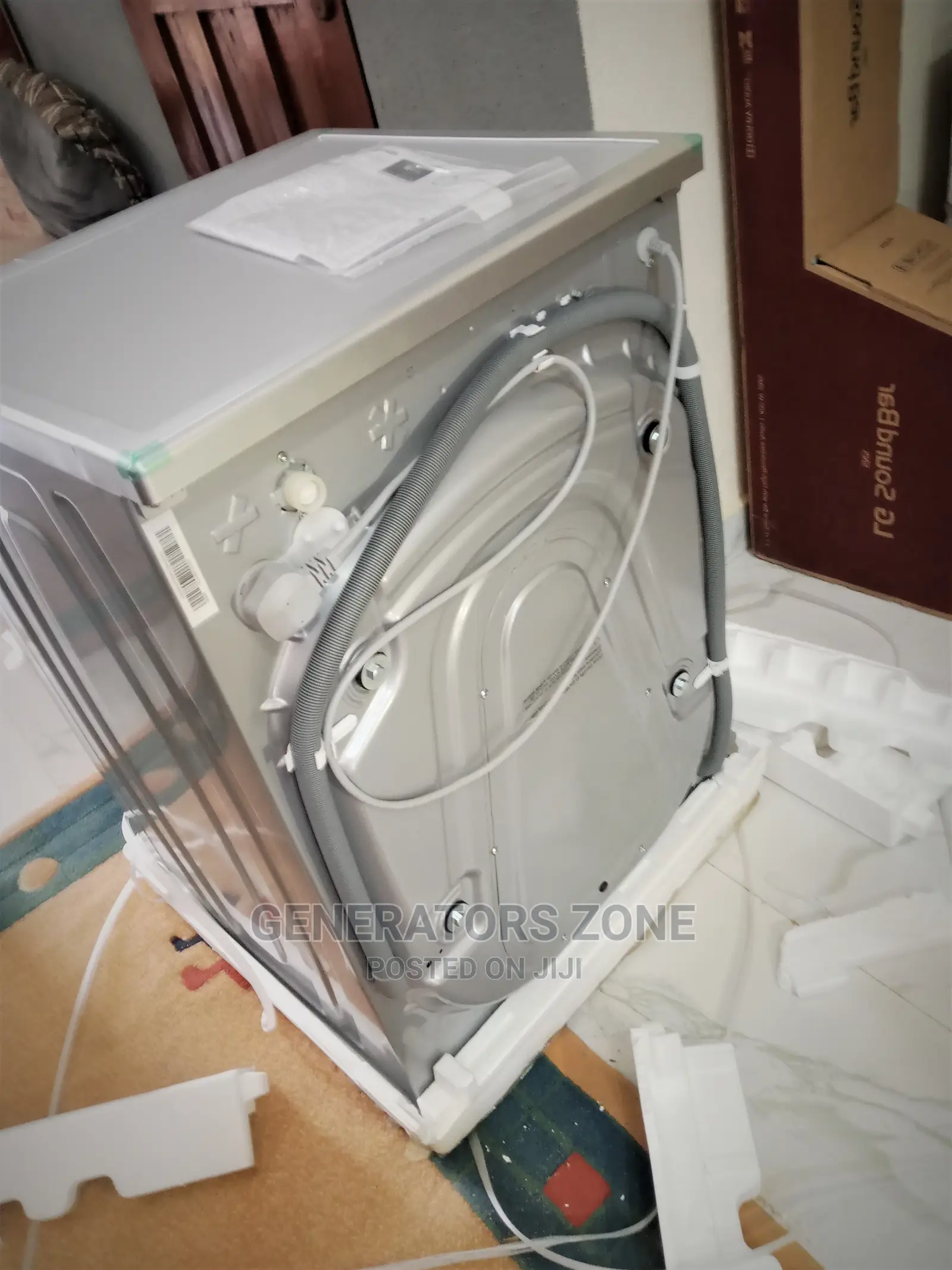 Silver| Automatic Hisense Front Load 8kg Washing Machine