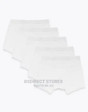 Marks Spencer Pure White 5 Pks Cotton Cool Fresh Trunks