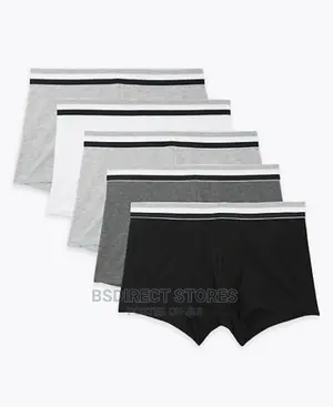 Marks and Spencer Grey Mix 5 PKS Cotton Cool Fresh Trunks