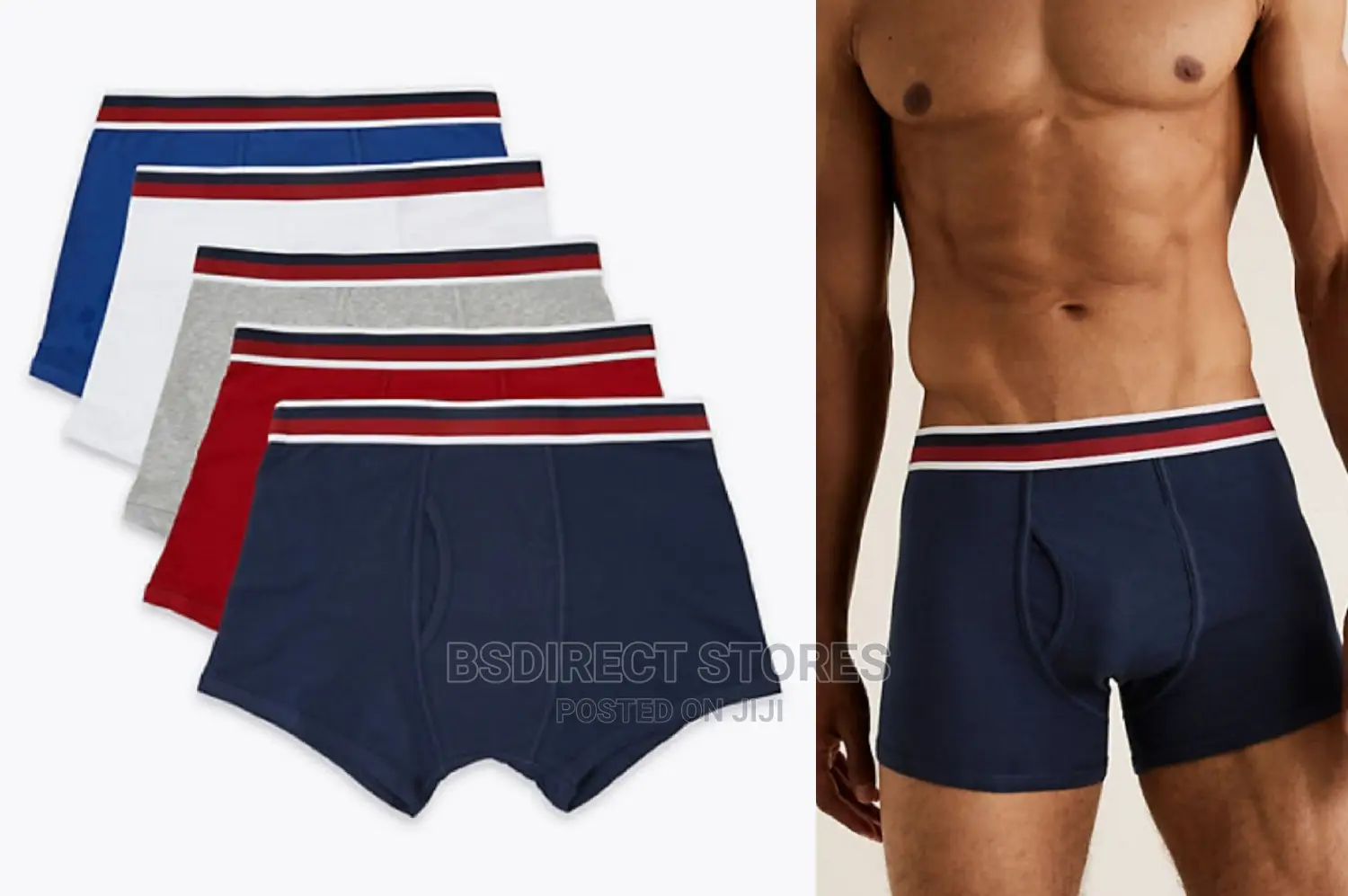 Marks and Spencer Multi 5 Packs Cotton Cool Fresh Trunks