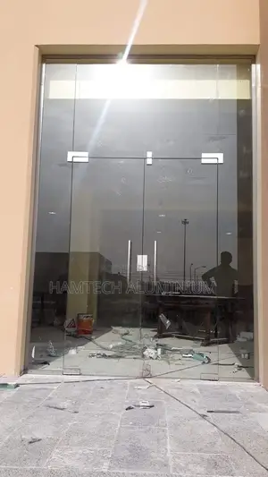 Entrance Tempered Glass Door