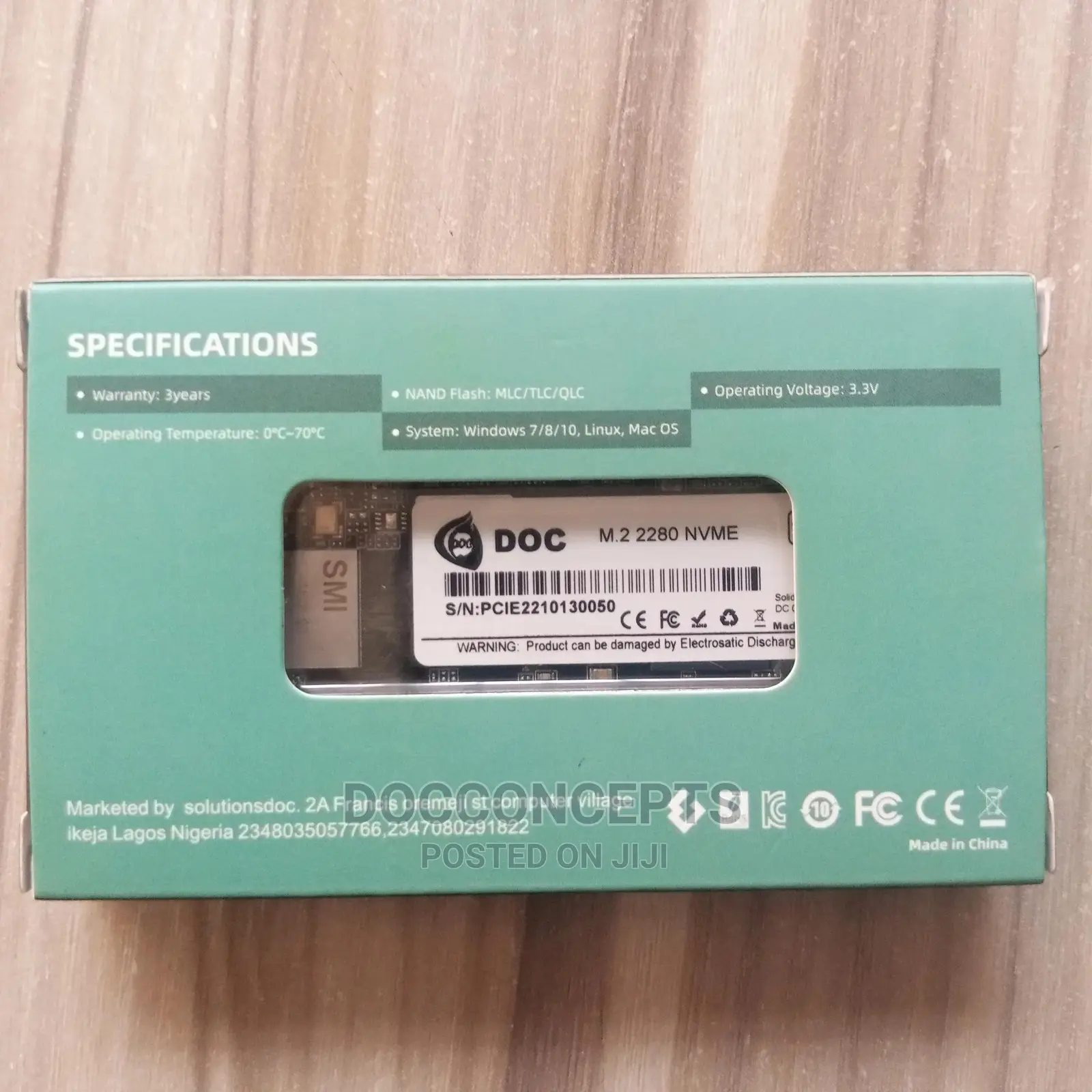 1TB Nvme 4.0 Gen4 Pcie M.2 Internal SSD