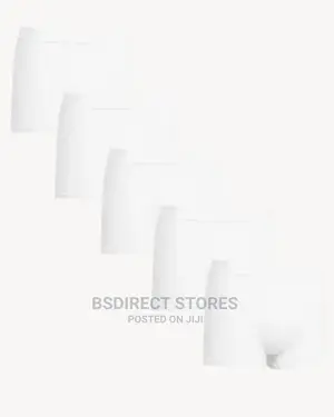 Marks and Spencer Pure White 5 Pack Cool Fresh Hipsters