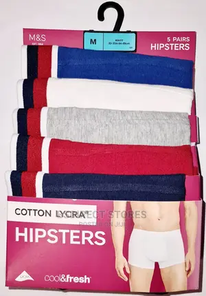 Marks and Spencer Multi - Mix 5 Pack Cool Fresh Hipsters