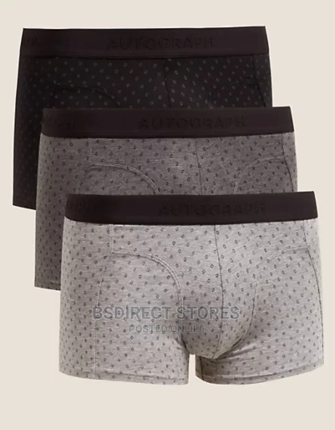 Marks and Spencer Assorted 3pk Supima Cotton Blend Hipster