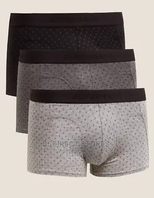 Marks and Spencer Assorted 3pk Supima Cotton Blend Hipster