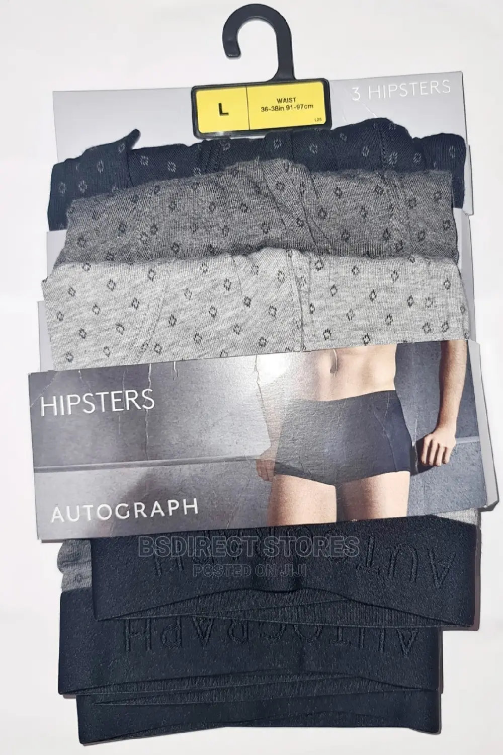 Marks and Spencer Assorted 3pk Supima Cotton Blend Hipster