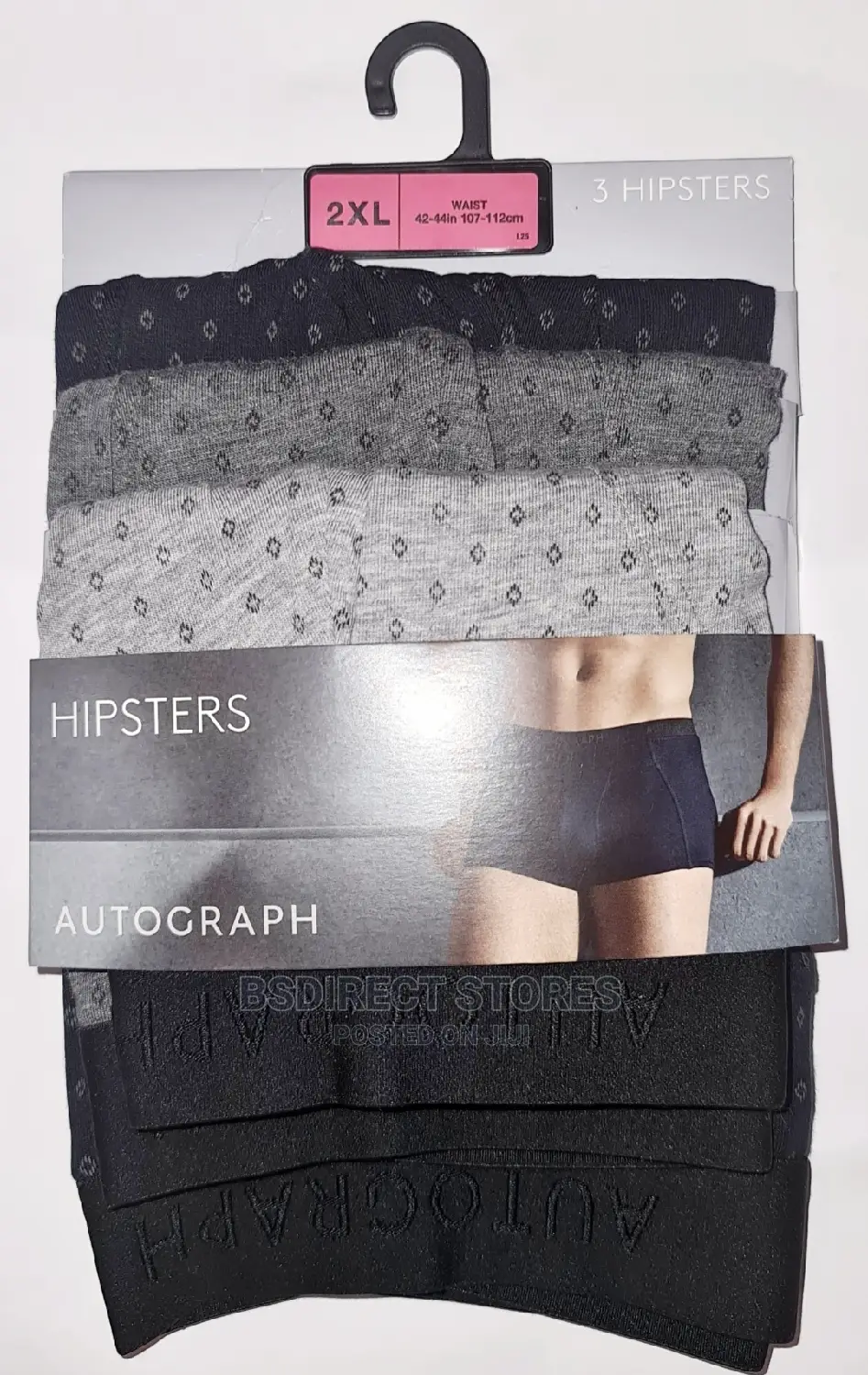 Marks and Spencer Assorted 3pk Supima Cotton Blend Hipster