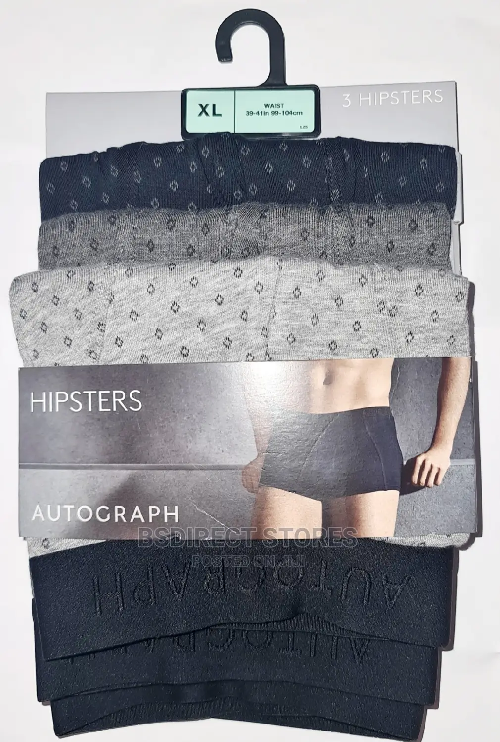 Marks and Spencer Assorted 3pk Supima Cotton Blend Hipster