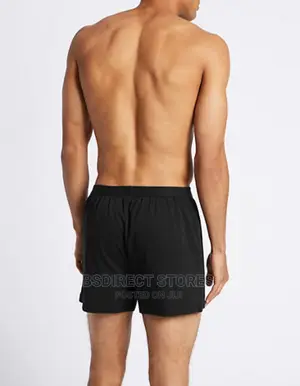 Marks and Spencer Black 5 Pack Cool and Fresh Jersey Boxers