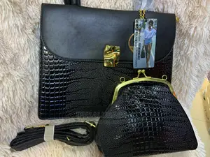 Medium Size 2n1 Croc Skin Quality Hand Bag