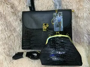 Medium Size 2n1 Croc Skin Quality Hand Bag