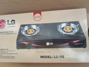 LG Double Burner Gas Stove