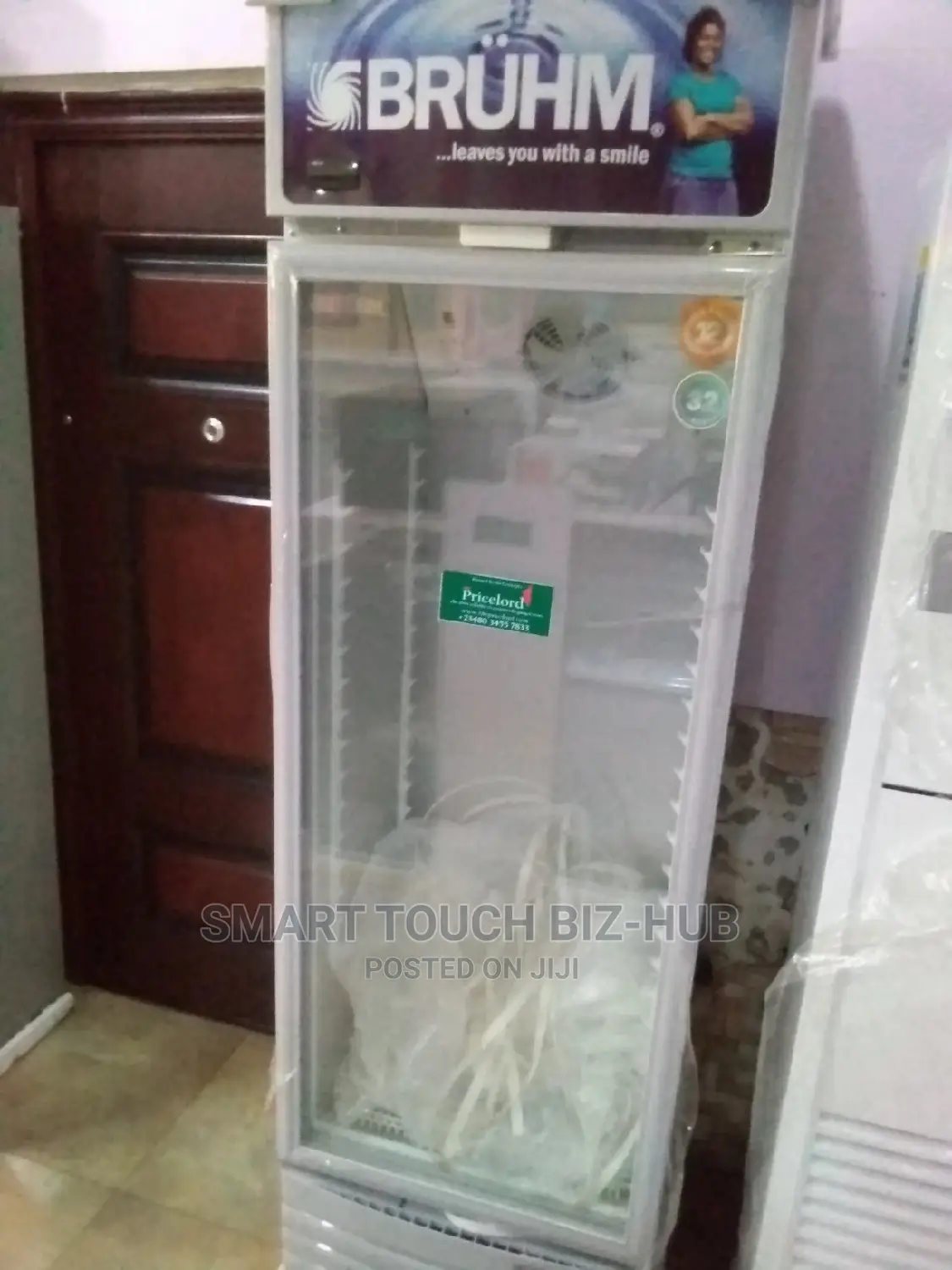 Bruhm Beverage Chiller Single Door. BBS-329s