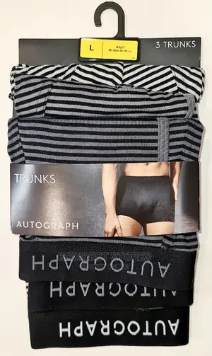 Marks and Spencer Assorted 3 Pack Supima Cotton Blend Trunks