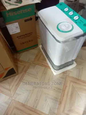 Semi-Automatic 5kg Hisense Washing Machine+Spin Dryer(White)