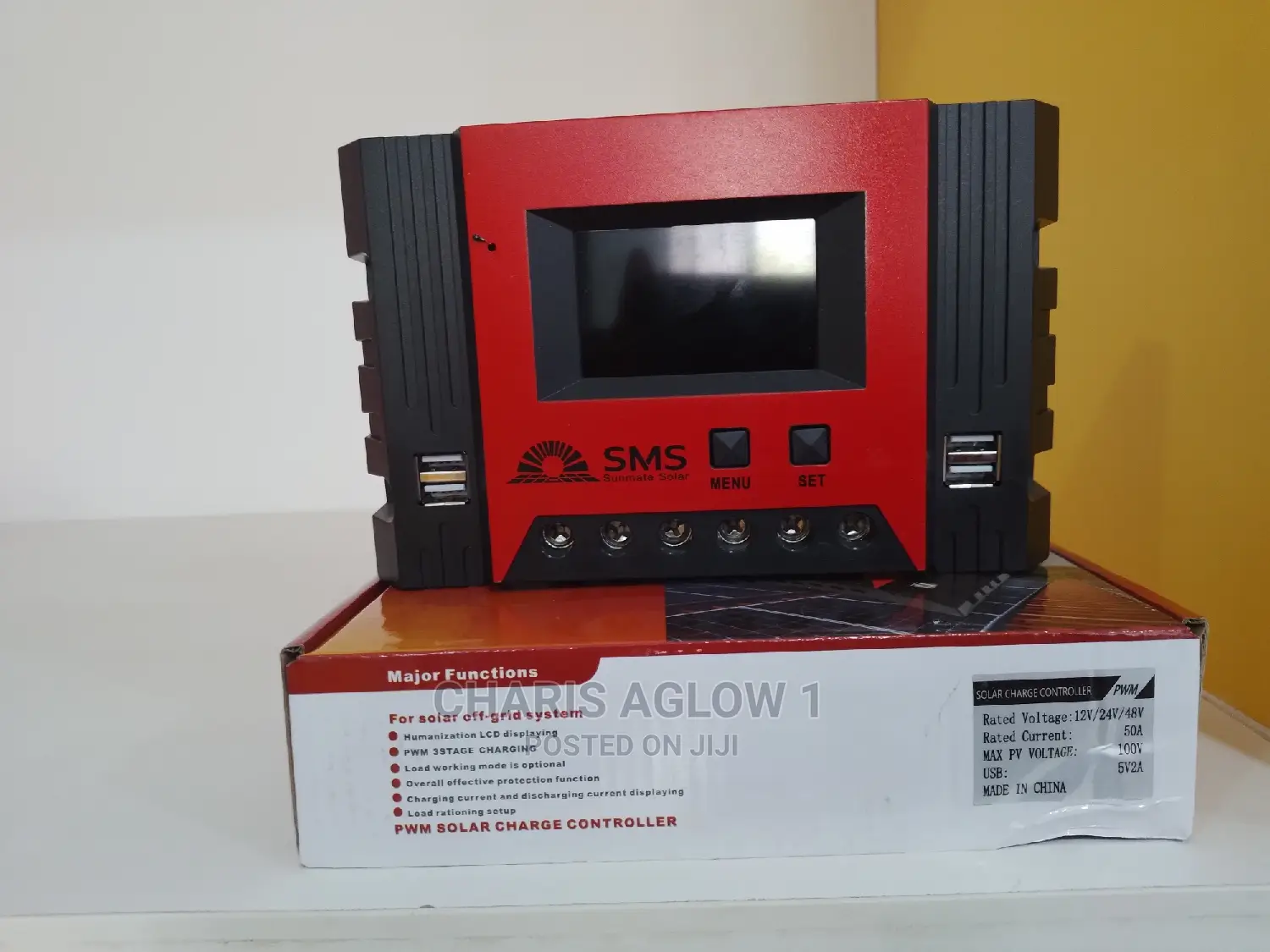 50A SMS Pwm Charge Controller