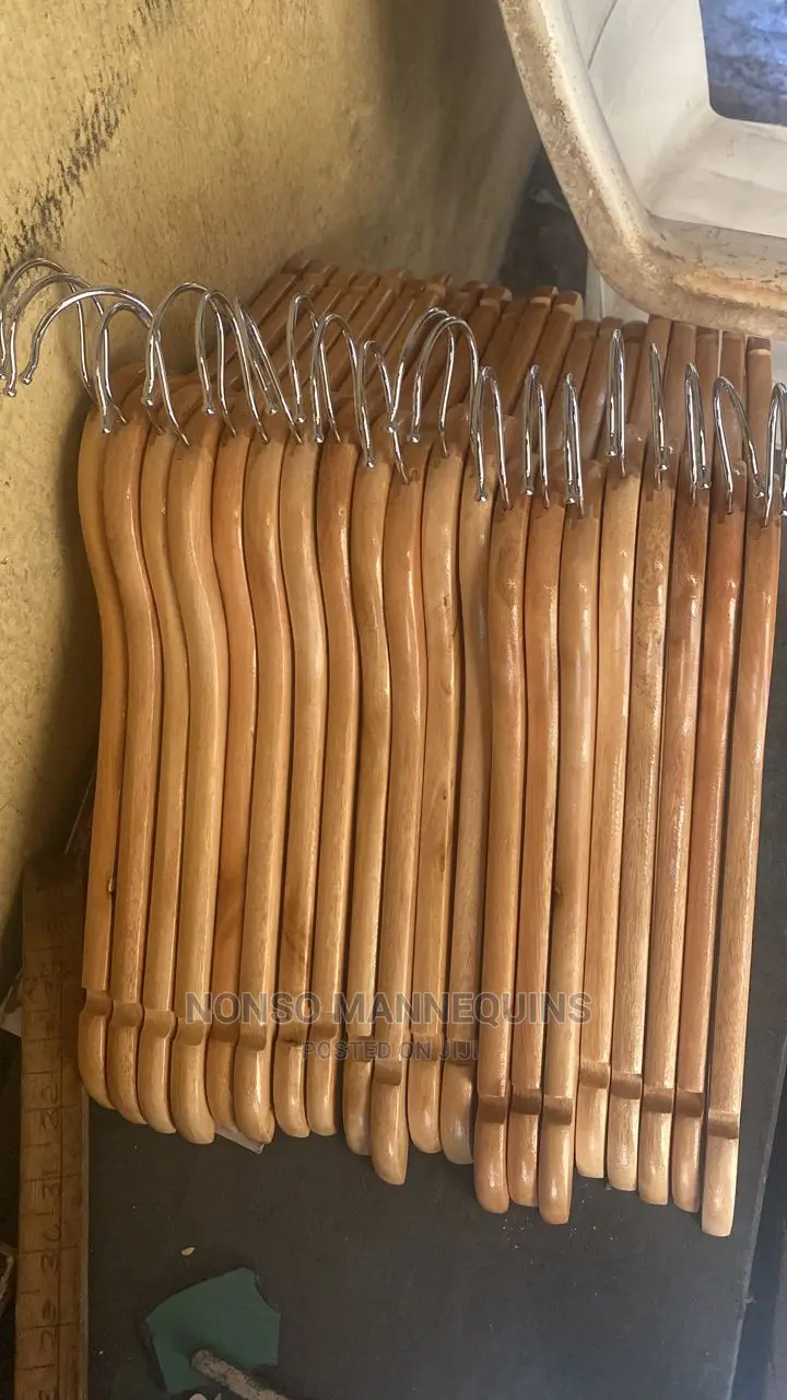 Wood Hangers For Clothes Display