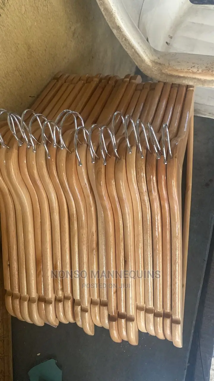 Wood Hangers For Clothes Display