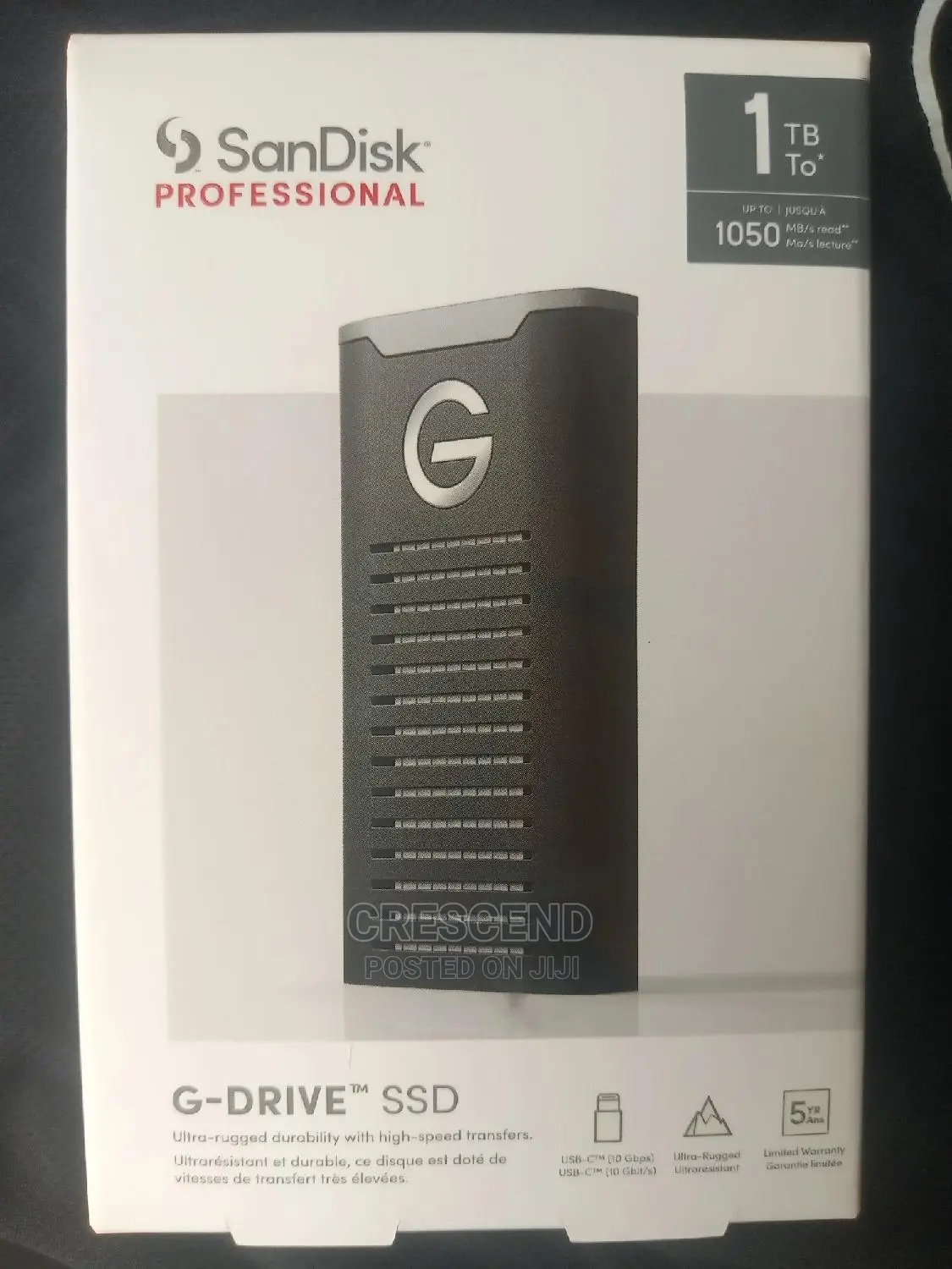 1tbsandisk Professional G-Drive SSD External SSD