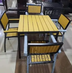 Strong, Quality Outdoor Garden Chair With Table