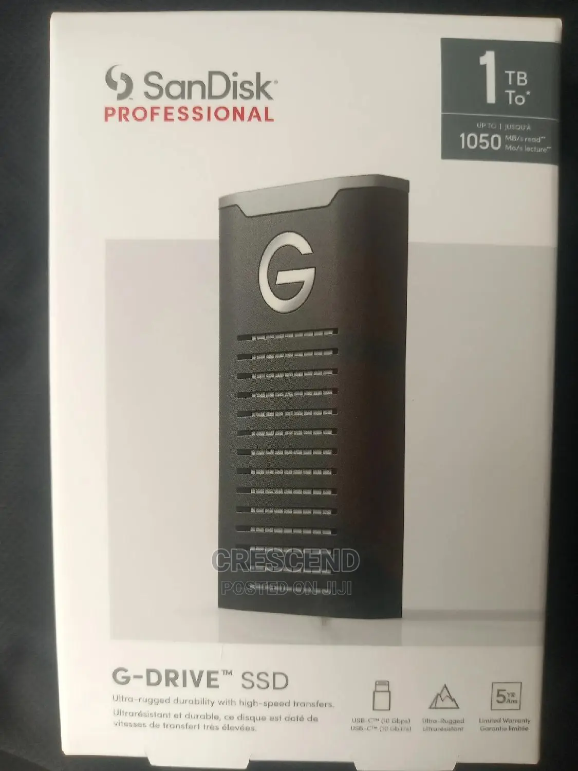 1tbsandisk Professional G-Drive SSD External SSD