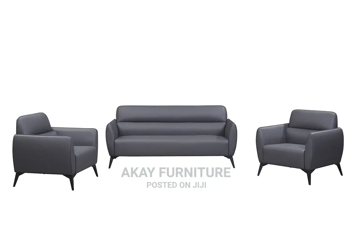 Complete Leather Office Sofa 3+1+1