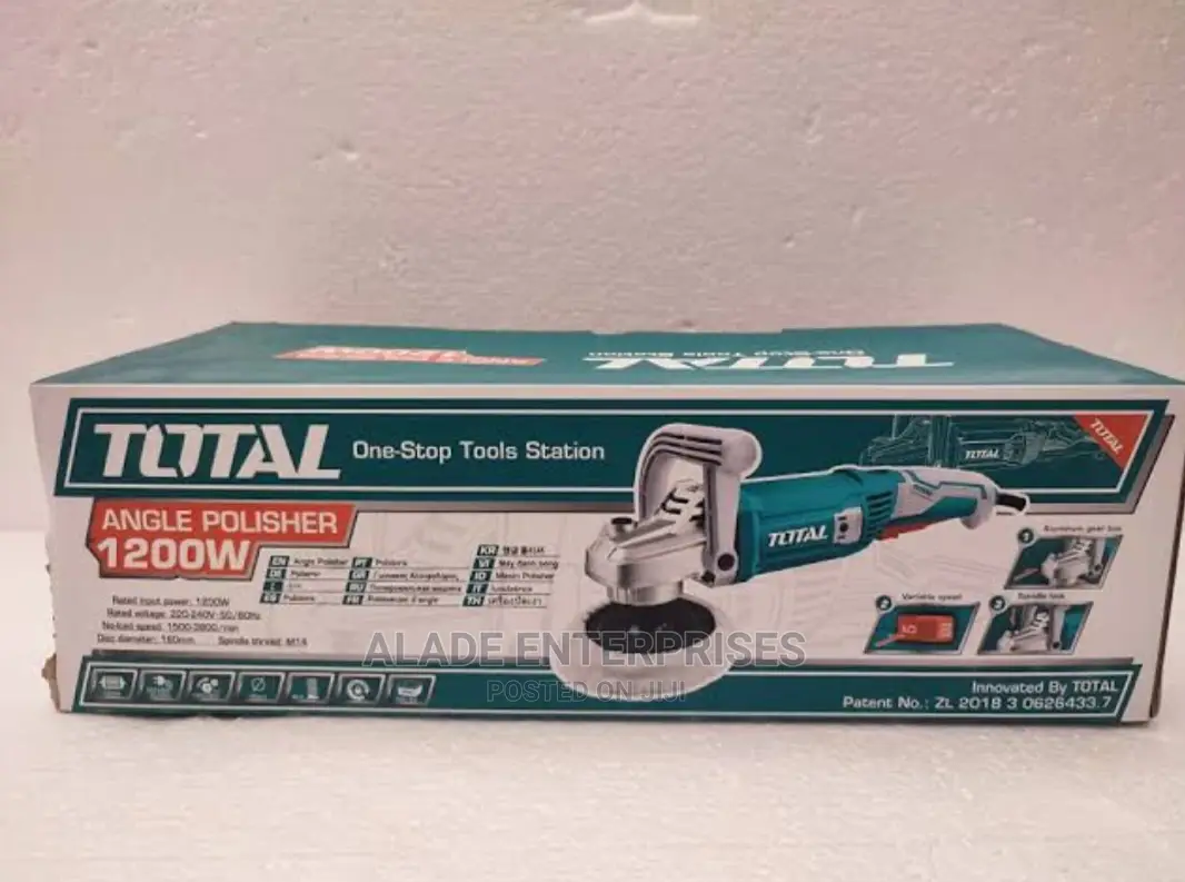 Total Angle Polisher 1200w Free Toolset