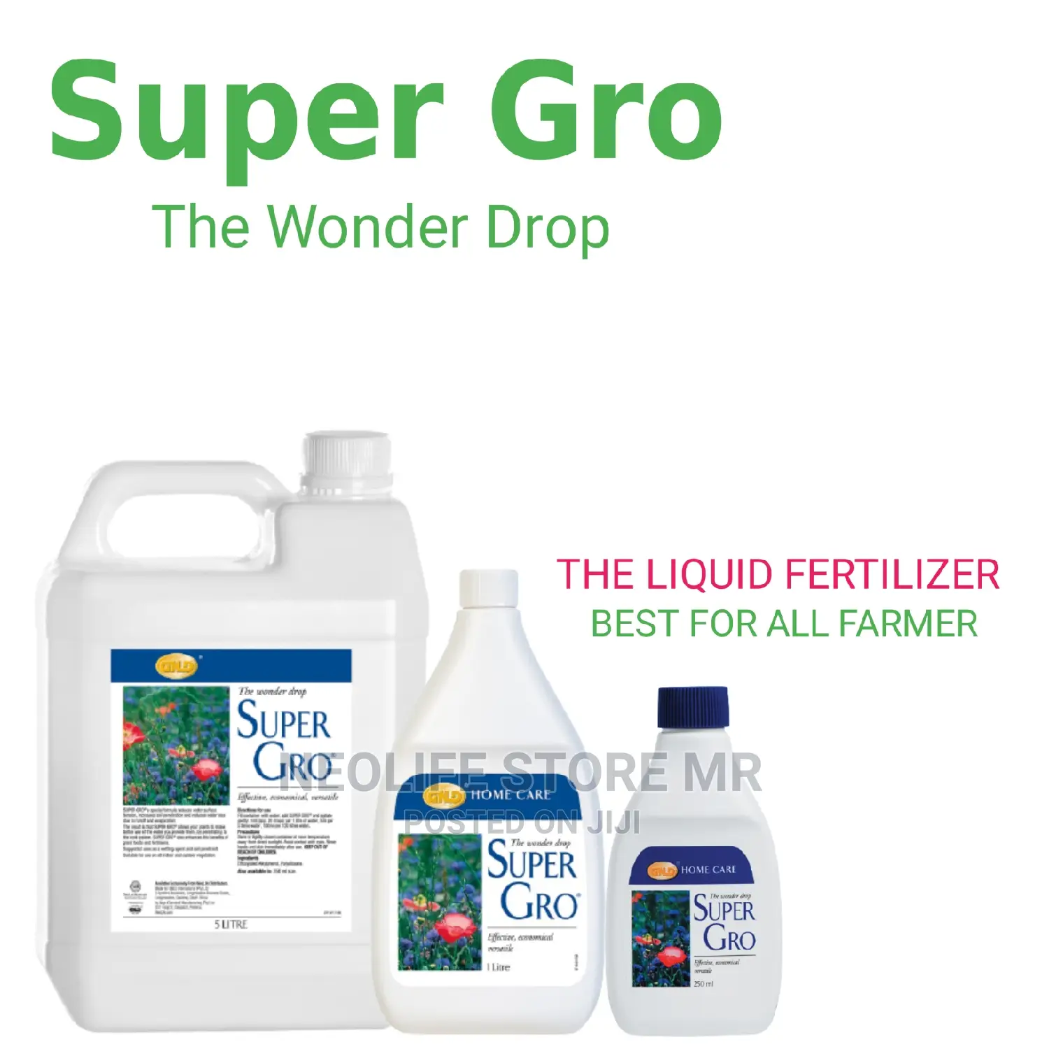 Supergro for Fish All Livestocks!
