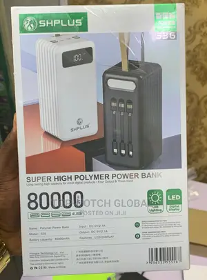 Shplus 80000 Mah Power Bank