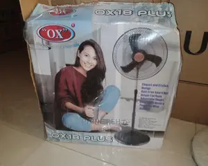 "Ox" Standing Fan 18"