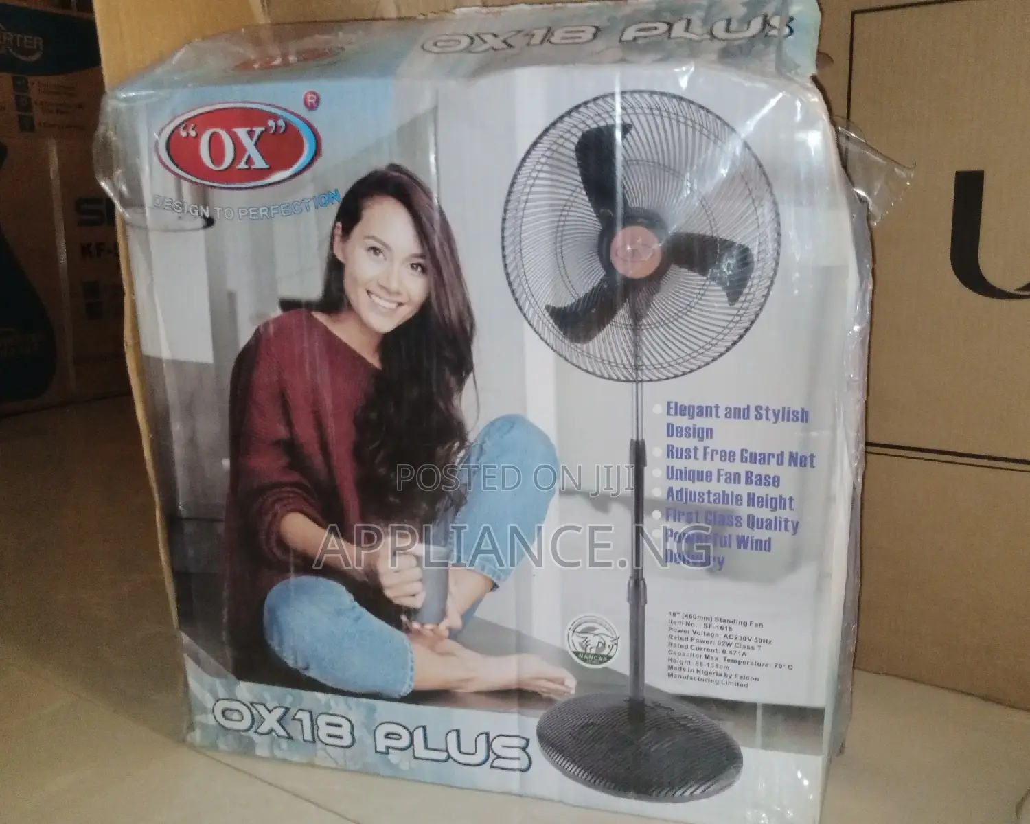 Ox 18" Standing Fan