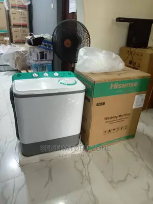 Semi-Automatic Twin Tub Hisene 5kg Washing Machine