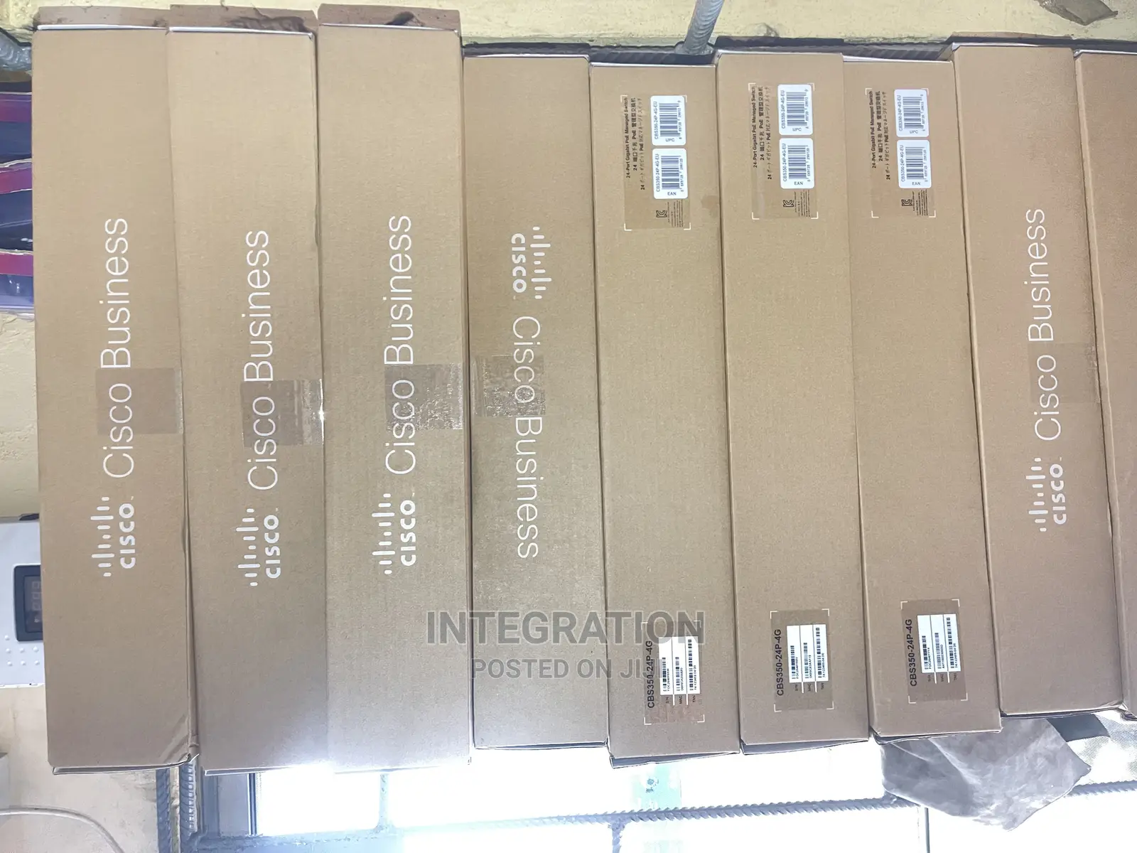 Cisco CBS350-24P-4G Managed Switch 24 Poe+ ,195W 4 Gig SFP