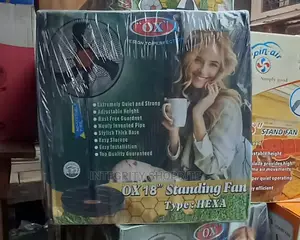 Ox 18-Inches Standing Fan (Plastic Blade)