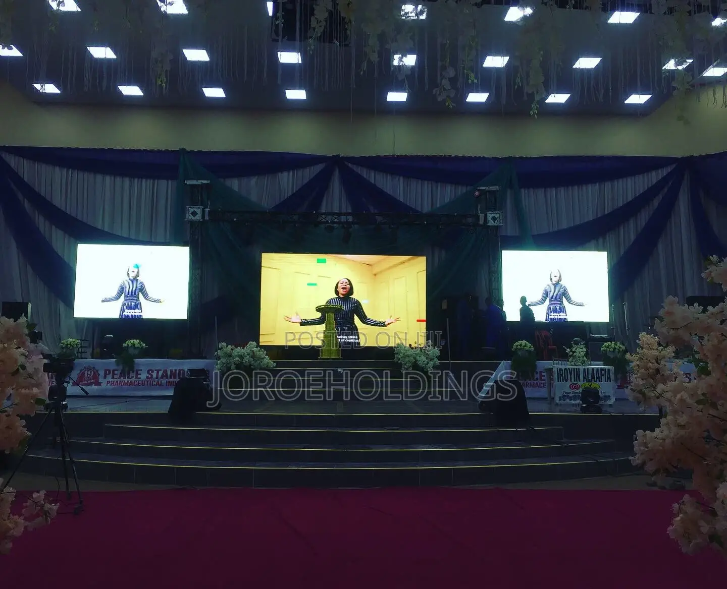 LEDSCREEN for Live Feed, Live Streaming and Backdrop
