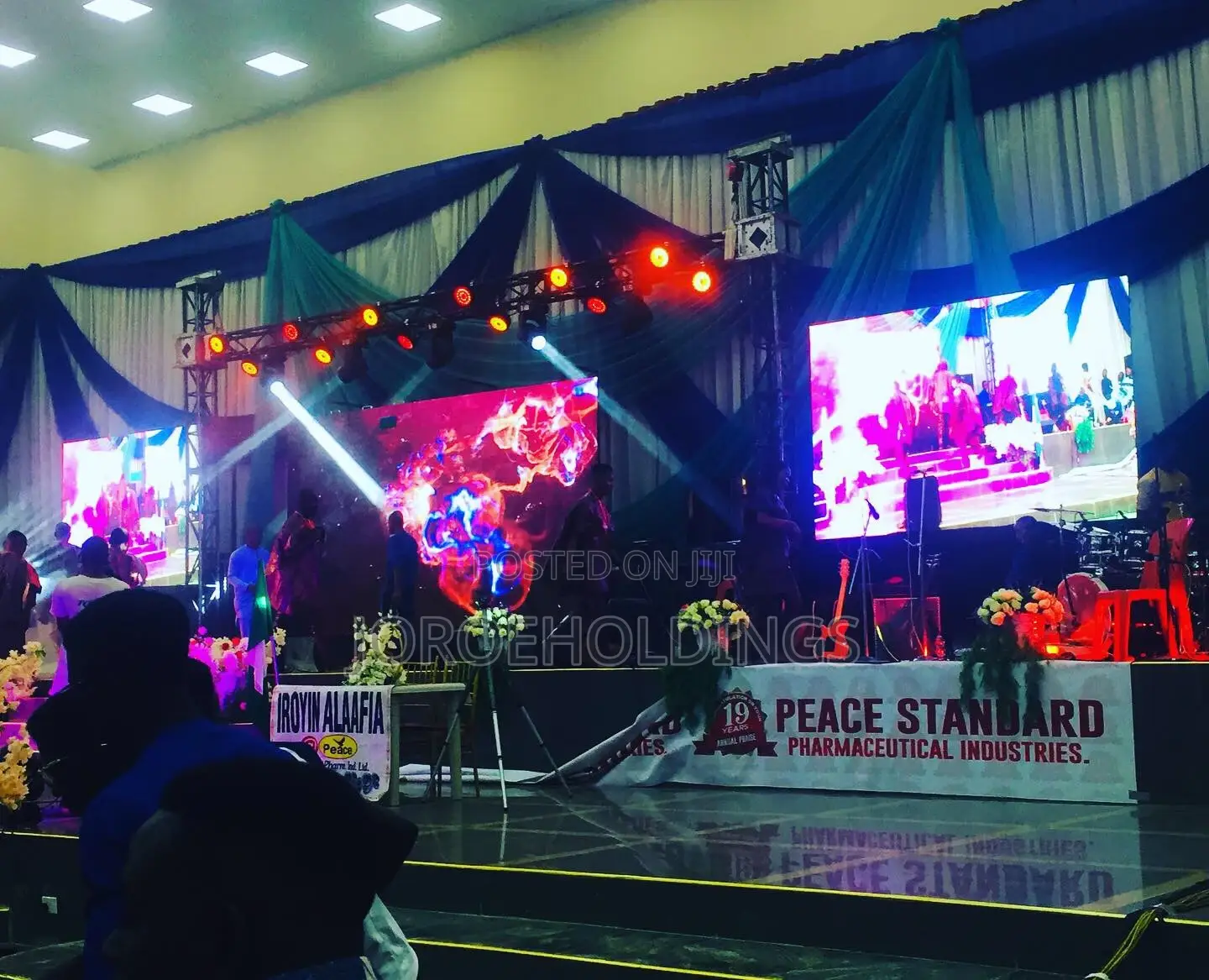 LEDSCREEN for Live Feed, Live Streaming and Backdrop