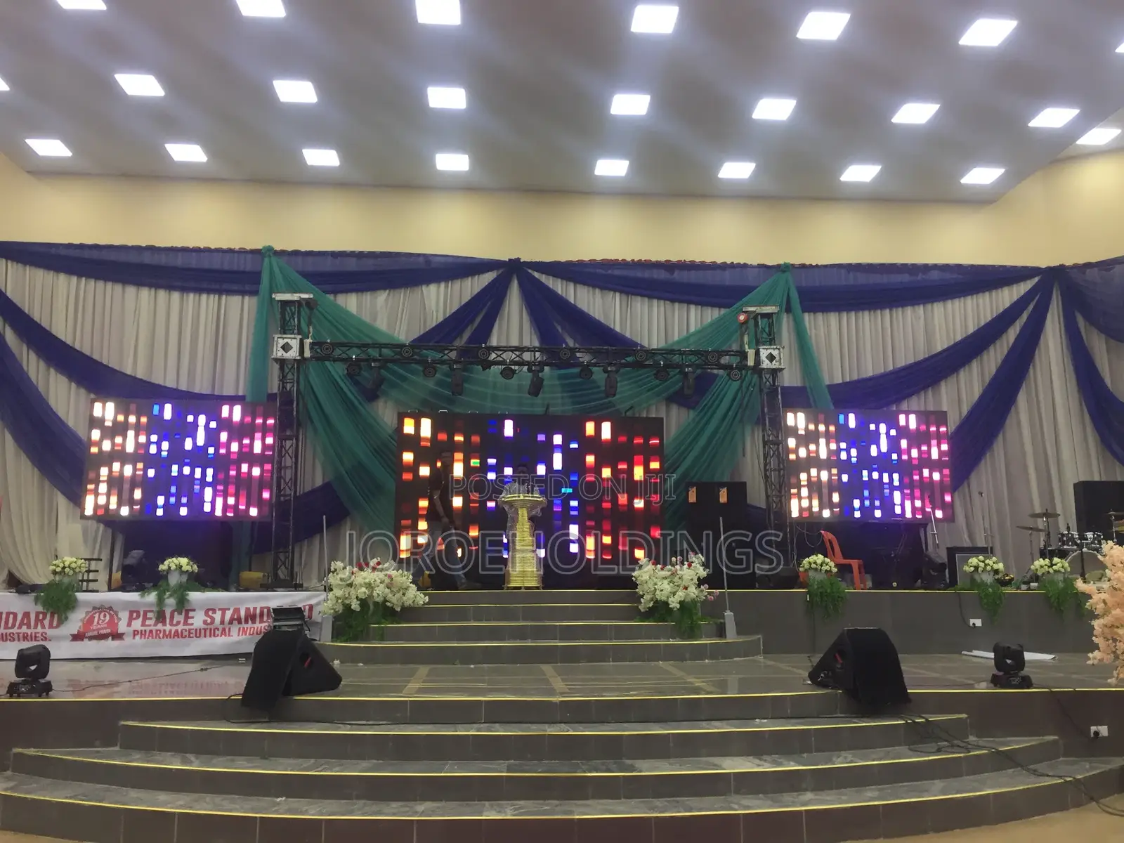 LEDSCREEN for Live Feed, Live Streaming and Backdrop