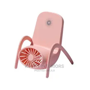 Fan and Phone Holder