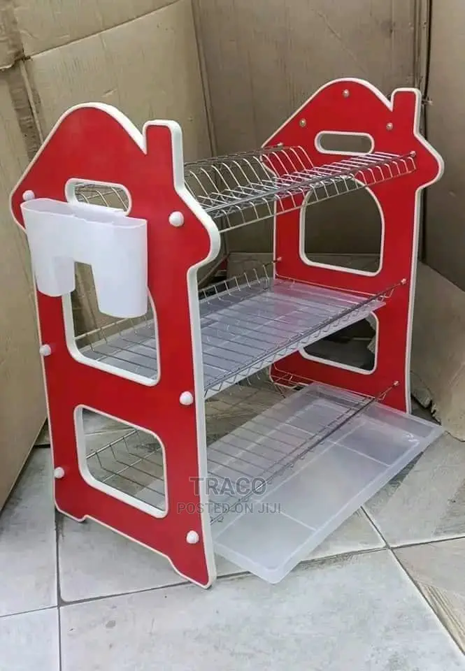 3 Step a Shaped Dish Drainer