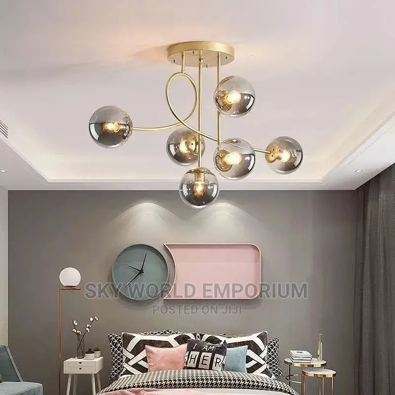 Modern Glass Ball Chandeliers