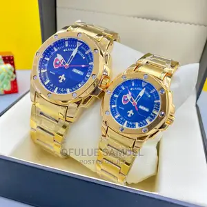 Non Tarnish Couples Wristwatch